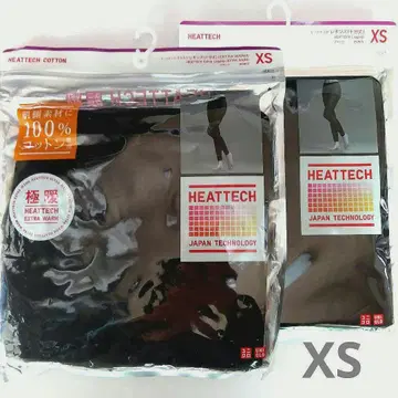 유니클로 울트라 웜 히트텍 코튼 레깅스 히트텍 레깅스 십분장 XS