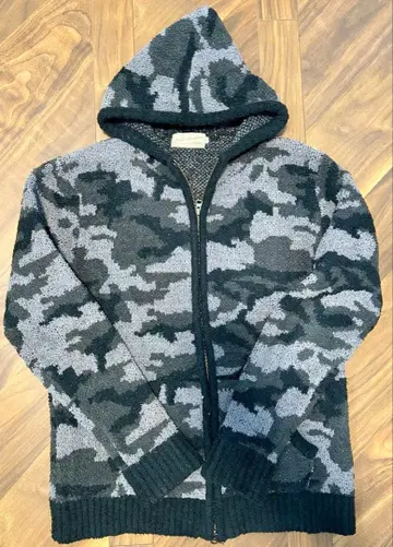 AVIREX 카모플라주 후드티