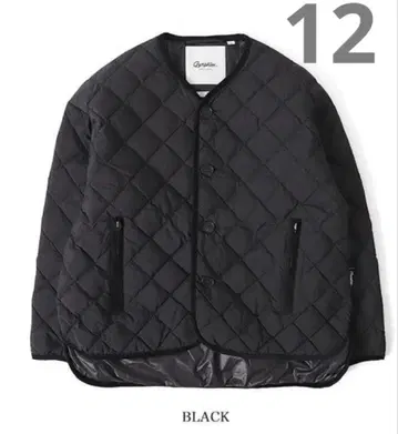 [ 새상품급 ] Gymphlex | 짐플렉스 퀼트 다운 칼라리스 자켓