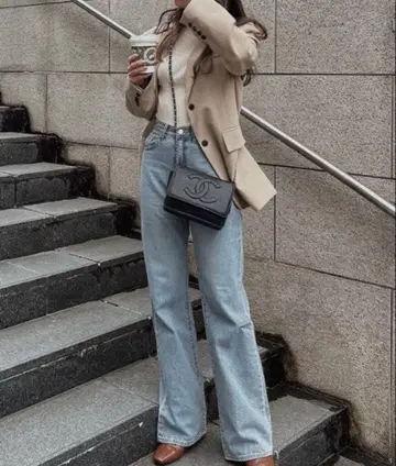 ACYM 아심 Paly flare 데님