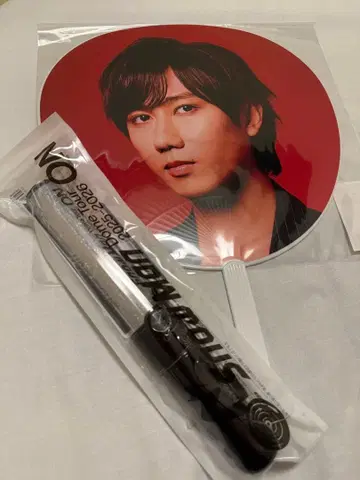 SnowMan Dome Tour 2025-2026 ON 응원봉 부채