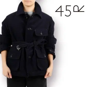 새상품급 45R 코튼 플란넬의 908 다운 블루종 정가 83600