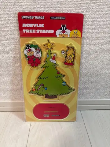 [한국 한정] 카카오프렌즈 루니 아크릴 스탠드 크리스마스 한정 상품