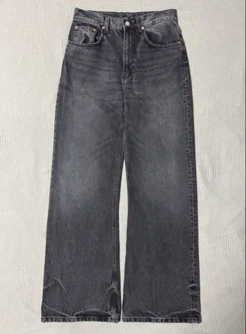 ZARA 플레어 핏 배기 데님 팬츠 블랙 [ 미사용 ]