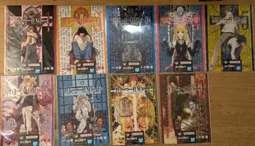 제일복권 DEATH NOTE F상 클리어 포스터 9종 세트