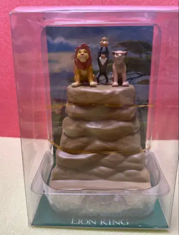 라이온킹 디즈니 스토어 스마트폰 스탠드 심바 피규어