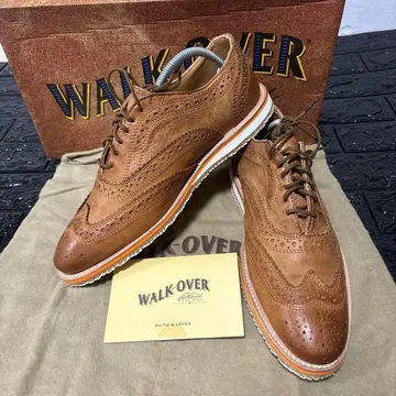WALK-OVER 브라운 가죽 드레스 신발