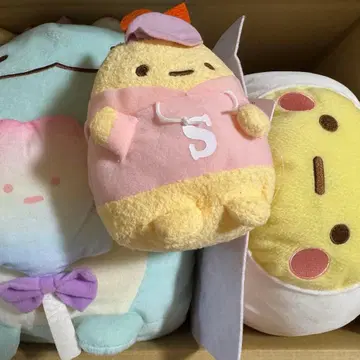 스미코구라시 봉제 인형 3개 세트