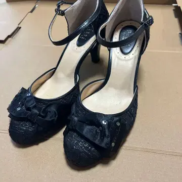 pitti 힐 펌프스 뮬 피로연 파티 23.5cm