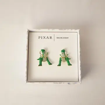 픽사 바우블바 공룡 디자인 귀걸이