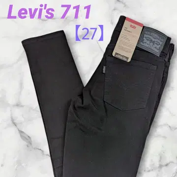새상품 Levi's 711 SKINNY 리바이스 스키니 [ 27 ] 블랙