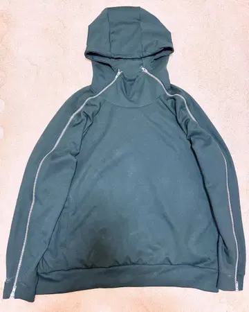 HARE gimmick zip hoodie 기믹 지퍼 후드티 y2k