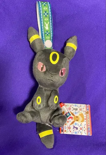 포켓몬 LOVE EIEVUI 가방에 달 수 있는 봉제 인형 [블래키]