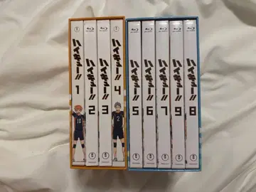 하이큐!! 시즌1 Blu-ray [ 1~8권 전권 세트 BOX 포함 ]