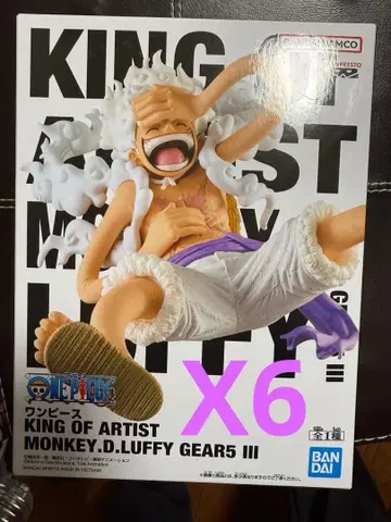 원피스 KING OF ARTIST 루피 GEAR 5 III 6개