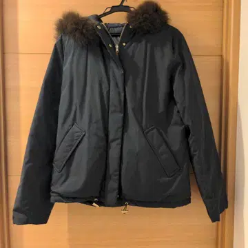 anysis 네이비 다운 자켓 퍼 포함