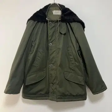 70s Military Style Parka Jacket vintage