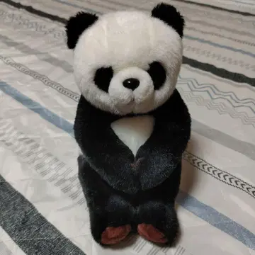 팬더 봉제 인형 벚꽃 정원 봉제 인형