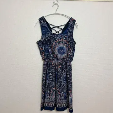 분위기 발군 maurices 슬리브리스 미니 원피스 S