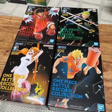 원피스 배틀 레코드 컬렉션 피규어 4체 세트