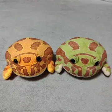 뿔개구리 복권 봉제 인형 2개 세트