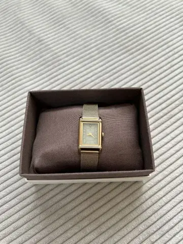 에테 솔라 워치 스퀘어 메쉬 벨트