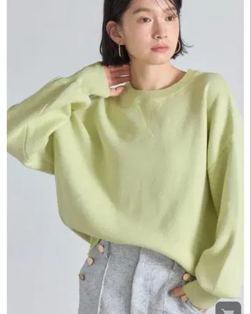 미사용!nostalgia 노스탤지어 맨투맨 라이크 니트