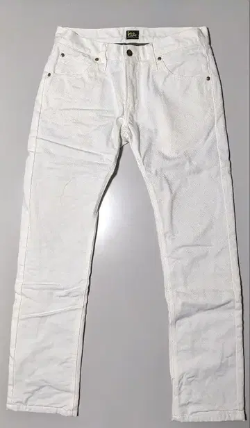 Lee x AKM 안감 울 담요 화이트 데님 팬츠 리 콜라보 별주