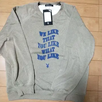 Playboy 베이지 트레이닝복 L 사이즈