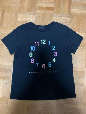 [ 초귀중 ] SEKAI NO OWARI 티셔츠 클럽아스 10주년