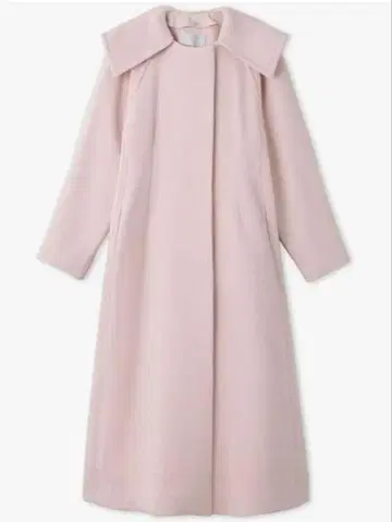 [ 새상품급 ] 셀포드 38 빅 칼라 코트 핑크 CWFC225006