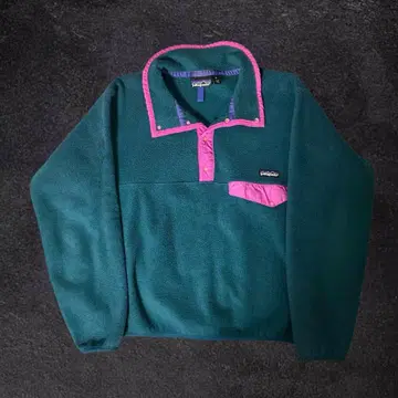 [ 초인기 컬러 ] 기무라 타쿠야 90s USA제 스냅t 그린 파타고니아