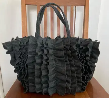 DRES 펠트 프릴 백 2way