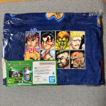 제일복권 스트리트 파이터 C상 빅 사이즈 타월 1점