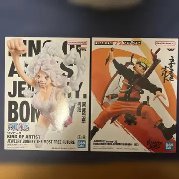 원피스 KING OF ARTIST 보니 & 나루토 피규어 세트