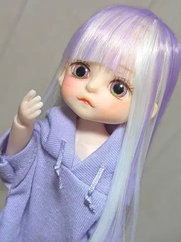 다이소 인형 커스텀 메이크 헤드 인형 눈