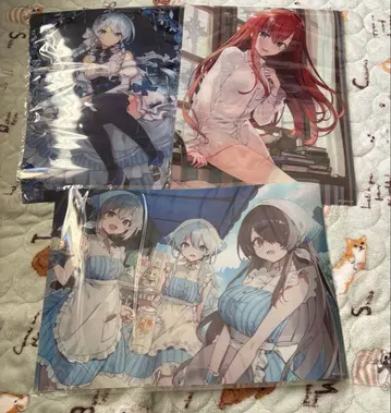 공녀 전하의 가정교사 제비뽑기당 클리어 포스터 3장