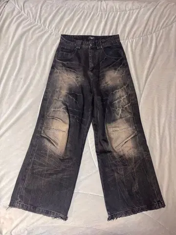 [ PEOPLESTYLE ] 와이드 데님 팬츠