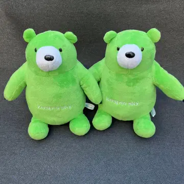 kaspersky 카스퍼스키 곰 2체 봉제 인형
