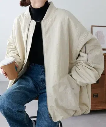 discoat 메모리 봄버 블루종