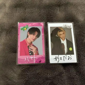 M!LK 사노 하야토 폴라로이드 트레이딩 카드