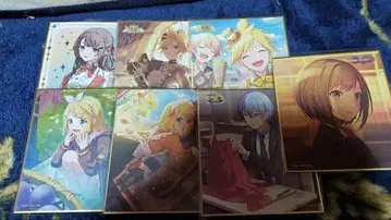 프로세카 프로젝트 세카이 미니 색지 7장 세트 묶음 판매