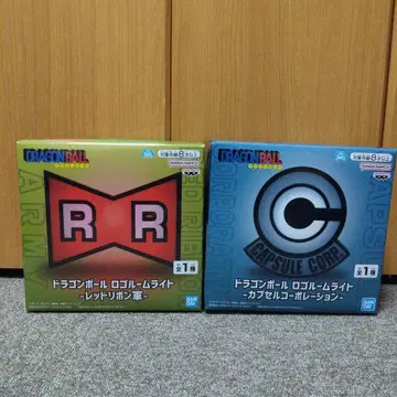 드래곤볼 로고 룸 라이트 2종 세트