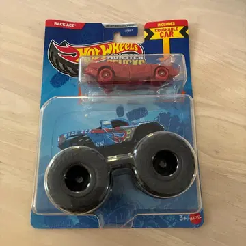 핫휠 몬스터 트럭 RACE ACE 크러쉬 세단