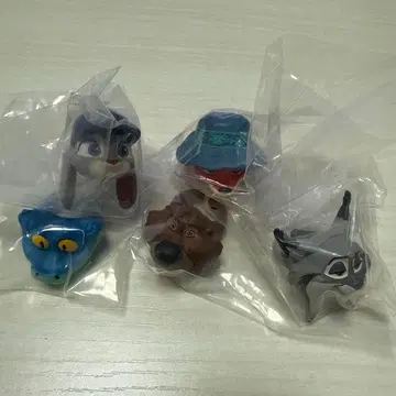 주토피아 패셔니링 5체 세트