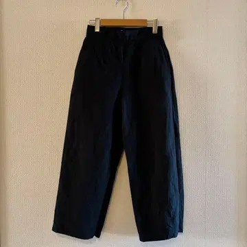 DRESSTERIOR CL 슬라브 와이드 테이퍼드 팬츠 면린넨