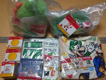 슈퍼 마리오 1번 복권 라스트 원 B상 C상 하위상 세트