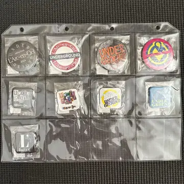 컴플리트 라르 복권 캔뱃지 세트 라르 UNDERGROUND
