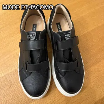 MODE ET JACOMO 블랙 스니커즈 24.5cm