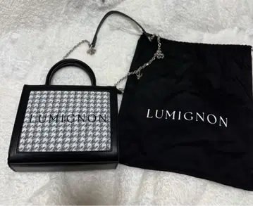 Lumignon houndstooth 2way bag 루미뇽 백